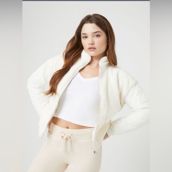 Forever 21 Jackets & Blazers - Forever 21 Reversible Faux Shearling Bomber Jacket | New without Tags